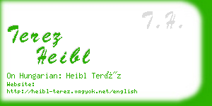 terez heibl business card